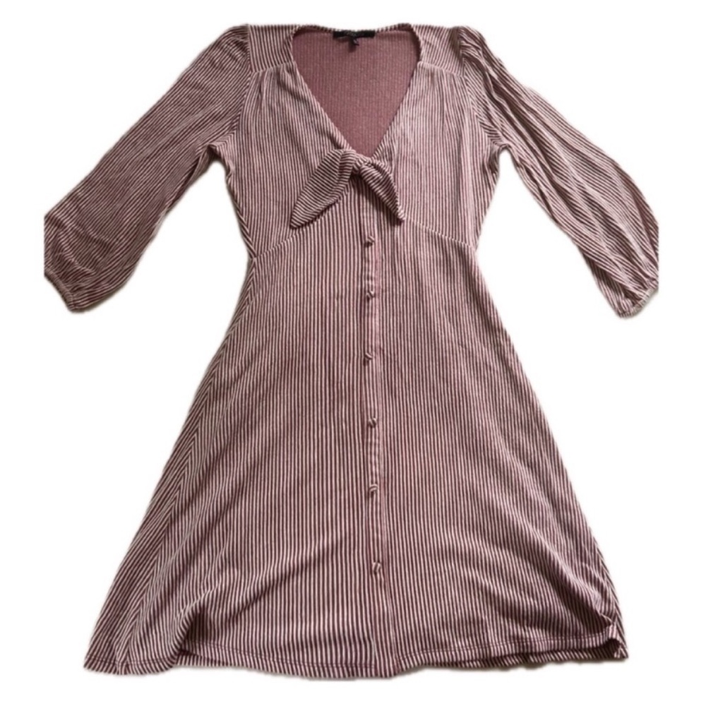 19 Cooper | Striped Bow Dress